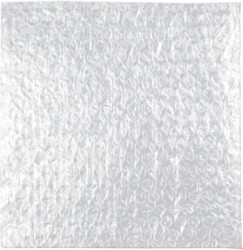 Bubble bag, transparent, (L x W) 200 x 200 mm, BYB-7-30L0070