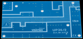 5719 VISATON board for two-way crossover