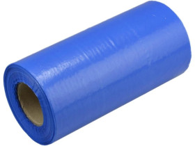 Folia ostrzegawcza NIEBIESKA 20cm x 0,08mm/ 100m