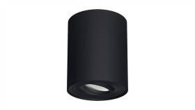 Lampa Plafon Tuba Reflektor Hary C Czarny Natynkowa Gu10 03713 Struhm