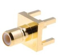 WSMB-DP Wtyk SMB do druku, prosty, częstotliwość do 4GHz