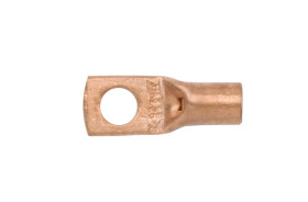 Końcówka oczkowa rurowa 25/M8 miedź niecynowana KN25F8