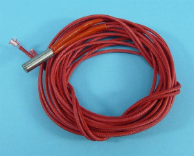 GRZEJNIK 24V/30W 6x20mm Z PRZEWODEM 1mb