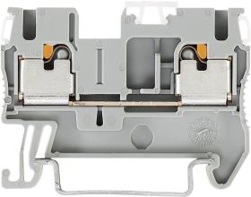 Złącze przelotowe wciskowe Phoenix Contact PIT 2,5, 0,14 - 4 mm2, 24 A, szare