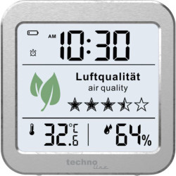 Techno Line WL1020 Weather Station provides accurate CO2 readings and forecast