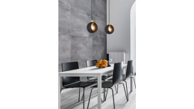 Lampa Wisząca Camara Utrzymana W Stylu Loft, Czarna Bez Kloszy Na E27 K-4750...