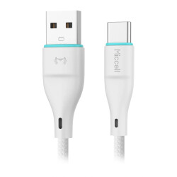 Kabel USB-A do USB-C 2.4A 1m biały Miccel