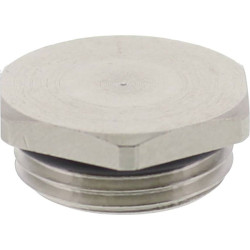 Wiska 10102190 EMVSS-ORD 20 Filler plug shockproof M20 Metal Ecru