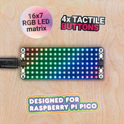 Pimoroni Pico Unicorn Pack for Raspberry Pi Pico - PIM546