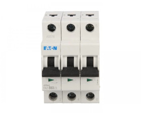 Wyłącznik nadprądowy 3P B 63A 15kA AC FAZ B63/3 278853