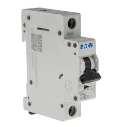 Wyłącznik nadprądowy MCB, Typ B, 1-biegunowy, 2A, 240V, 48V, na szynę DIN, Eaton