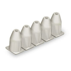 Tuleja ogranicznika z izolacją Zatrzymanie izolacji WAGO System X-COM Szyna DIN