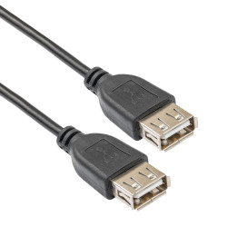 Kabel USB Akyga AK-USB-06 USB A (f) / USB A (f) ver. 2.0 1.8m