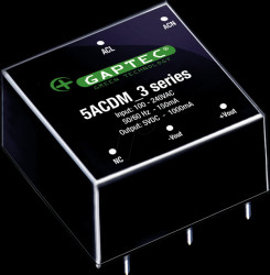 5ACDM_05S3 AC/DC converter, 5 W, 5 V, 90-264, DIP