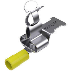 Hebotec 1016-127C Cable Clips HSKM-RKS-Z 3-12 G6&#xB2; White Fixings