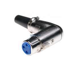 XLR 3pin wtyk żeński kątowy M320 Talvico
