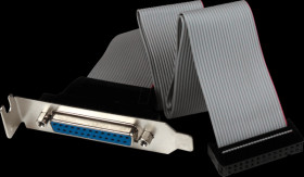 PLATE25F16LP LP 16" Parallel Port Header Cable