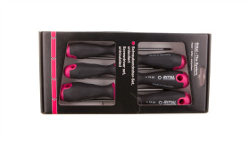 Zestaw Wkrętaków Nieizolowanych 6 Części Ph1 Ph2 Tx15 Tx20 Tx25 Tx30 4052.201