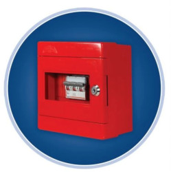 Szafka p. poż. z rozłącznikiem FR103 100A ALFA 3 Z/R1 5-412