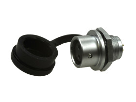 Gniazdo; SF1212/S2; 2 tory; lutowany; 2,0mm2; SF12; na panel; 12mm; IP67; 13A; 250V; Weipu; RoHS