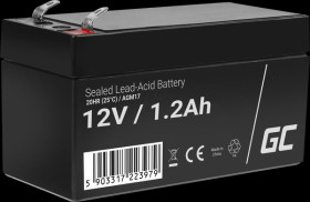 AGM17 AGM battery, 12 V, 1.2 Ah