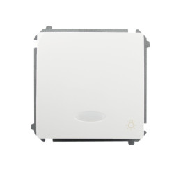 Przycisk światło podświetlany biały BMS1L.01/11 Kontakt-Simon Basic