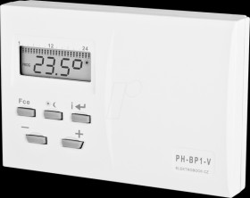 PH-BP1-V Thermostat floor heating, wall mounting