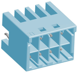 Wtyk PCB 8-pinowe raster: 3.3mm 2-rzędowe TE Connectivity Przewlekany 4.0A 250.0 V.