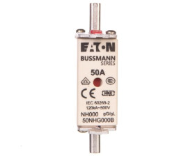 Wkładka bezpiecznikowa NH000 50A gL/gG 500V 50NHG000B