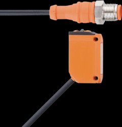 Diffuse sensor, 5-500 mm, PNP, 10-30 VDC, M12-connector, IP65/IP67, O6T201