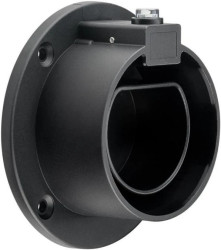 Uchwyt ścienny do kabla ładowania Typu 2 do pojazdów elektrycznych, czarny, 61141