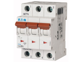 Wyłącznik nadprądowy B 4A 3P 10kA PLSM PLSM-B4/3-MW 242440 EATON