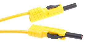 973647103, PVC, 16A, 60V dc, kolor: Żółty, dł. 2m, -15→ +70 °C., Hirschmann Test & Measurement