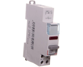 Przycisk modułowy 20A 1R z lampką LED 12/48V czerwoną LP462 412919