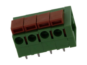 Molex 397000804 Terminal PCB Ilość styków 4 1 szt. paleta