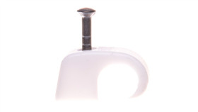 Uchwyt Do Kabli /4-7Mm/ Z Gwoździem 2X25mm 2025 25 Rw 2228688 /100Szt./
