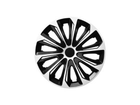 Kołpak 14" STRONG biało-czarny 4szt