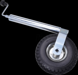 Trailer - support wheel 260/80, 25/70 cm, diameter 48 mm, up to