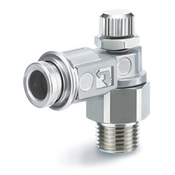 Regulator przepływu SMC Gwintowany Sterownik prędkości ASB