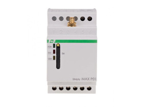 Przekaźnik zdalnego sterowania GSM (SMS) 2xWY 2xWE załącz/wyłącz/powiadom 12V 2x1NO/NC montaż na szynie DIN SIMplyMAX-P01-12V F&