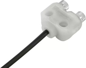 Sensor actuator cable, 2 x M8 cable socket, straight to open end, 3 pole, 2 m, PUR, black, 4 A, 79 5232 33 04