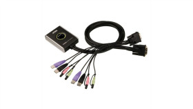Przełącznik Kvm Aten Cs682 Dvi, Usb, 2 Porty
