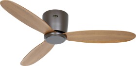 CasaFan ECO PLANO II 112 BZ-EN WiFi Flügel Eiche natur Wentylator sufitowy 13 W (Ø x W) 112 cm x 160 mm brąz pilot zdaln