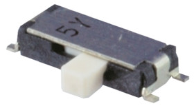 Przełącznik suwakowy, SPDT, montaż PCB, 50V dc, 300 mA przy 4 V DC, -20 → +70°C, Nidec Components