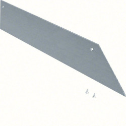 tehalit.AK Końcówka 1-stronna skos pokrywy 250x70mm stal AKE2500701