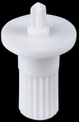 6024 Shaft for the ACP 6 series, ø 5 x 12.2 mm, white