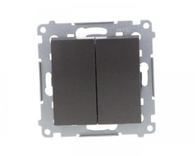 Simon 54 Łącznik świecznikowy antracyt DW5A.01/48