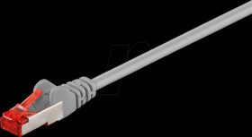 93650 Cat.6 patch cable, S/FTP, 7.5 m, gray