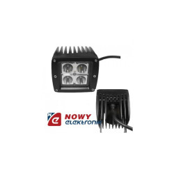 Lampa LED halogen 4x3W 9-80V IP68 CREE reflektor led car