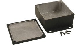 Obudowa Aluminium odlewane szerokość zew. 92 mm długość zew. 92 mm wys. zew. 44 mm Hammond IP65